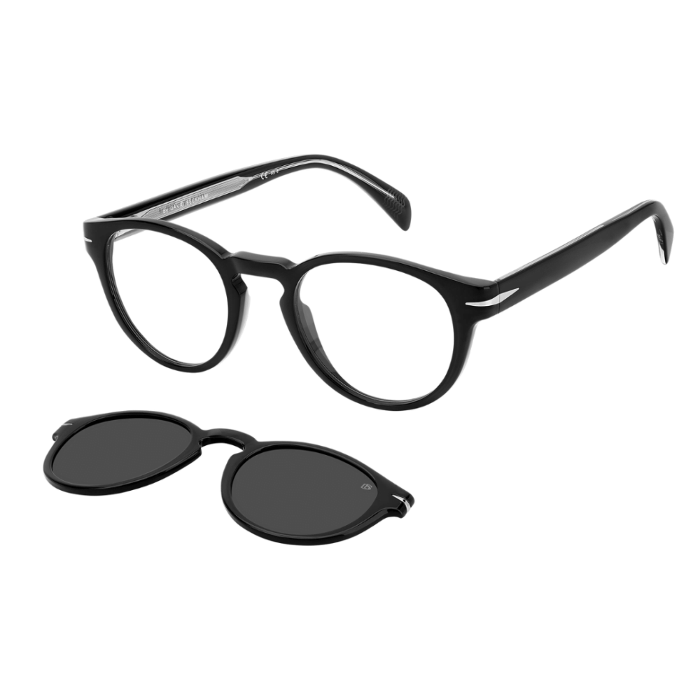 Lunettes David Beckham DB 7104/CS avec clip-on solaire