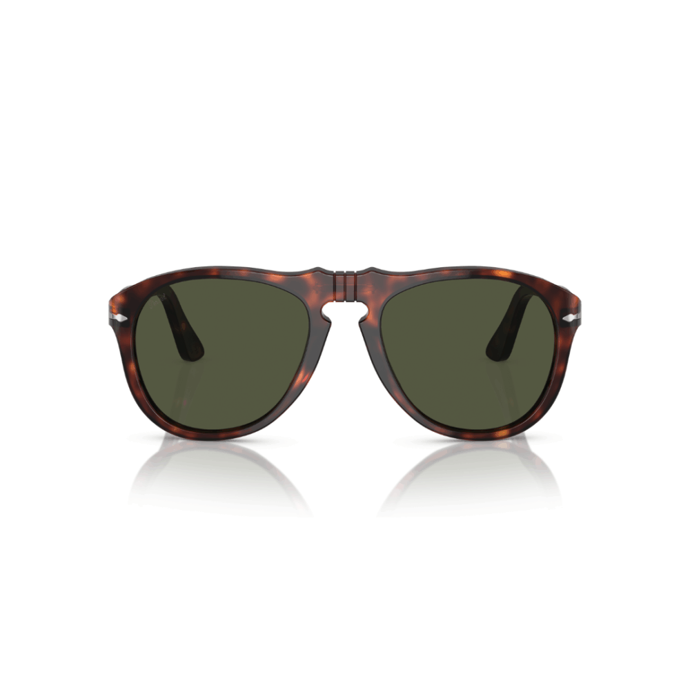 Lunettes de soleil Persol 649 homme – acétate havana, pont clé et verres UV 100 %