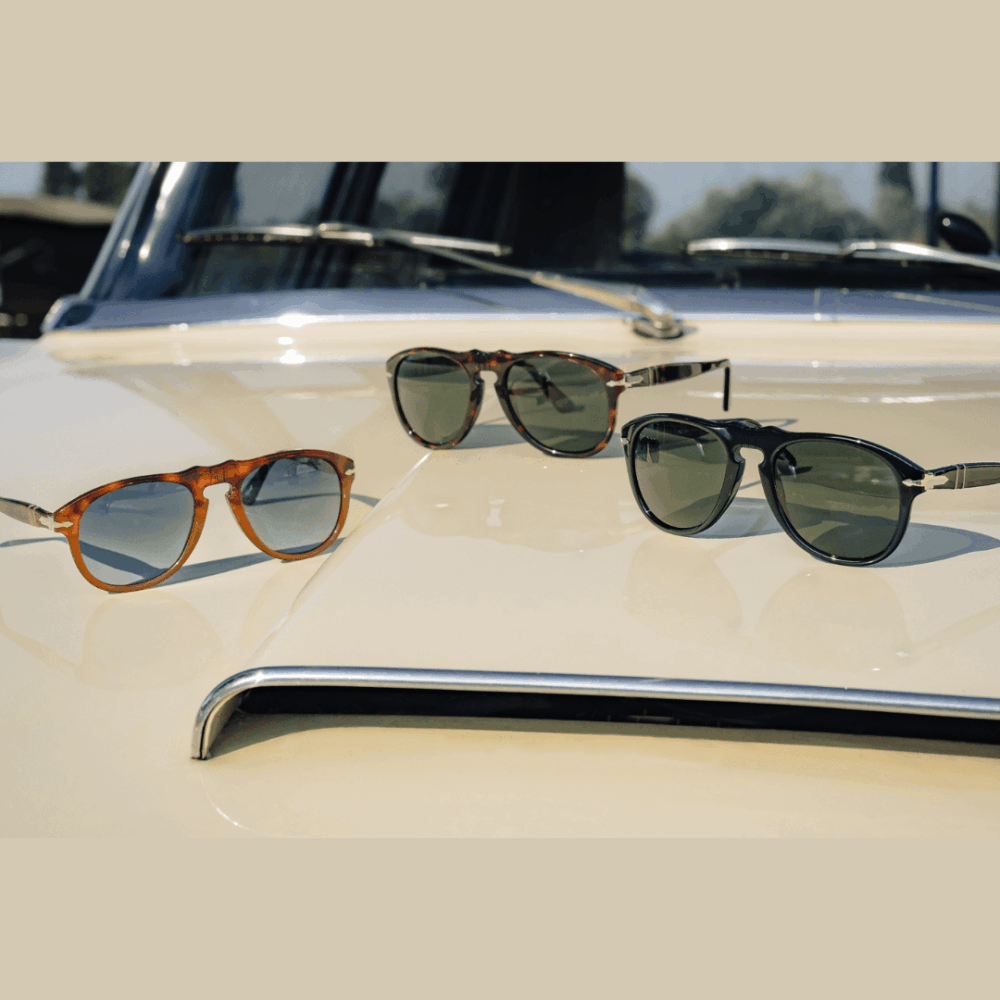 Lunettes de soleil Persol 649 homme – acétate havana, pont clé et verres UV 100 %