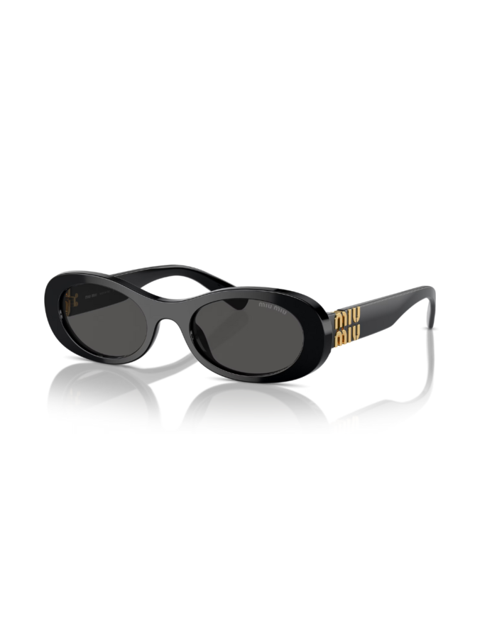 Lunettes Miu Miu MU 06ZS – couleur noire – Azzabi Optic
