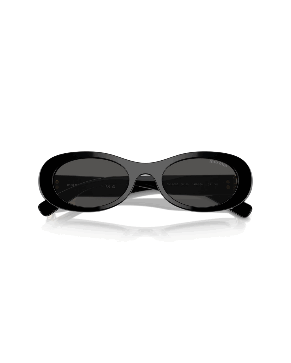 Lunettes Miu Miu MU 06ZS – couleur noire – Azzabi Optic
