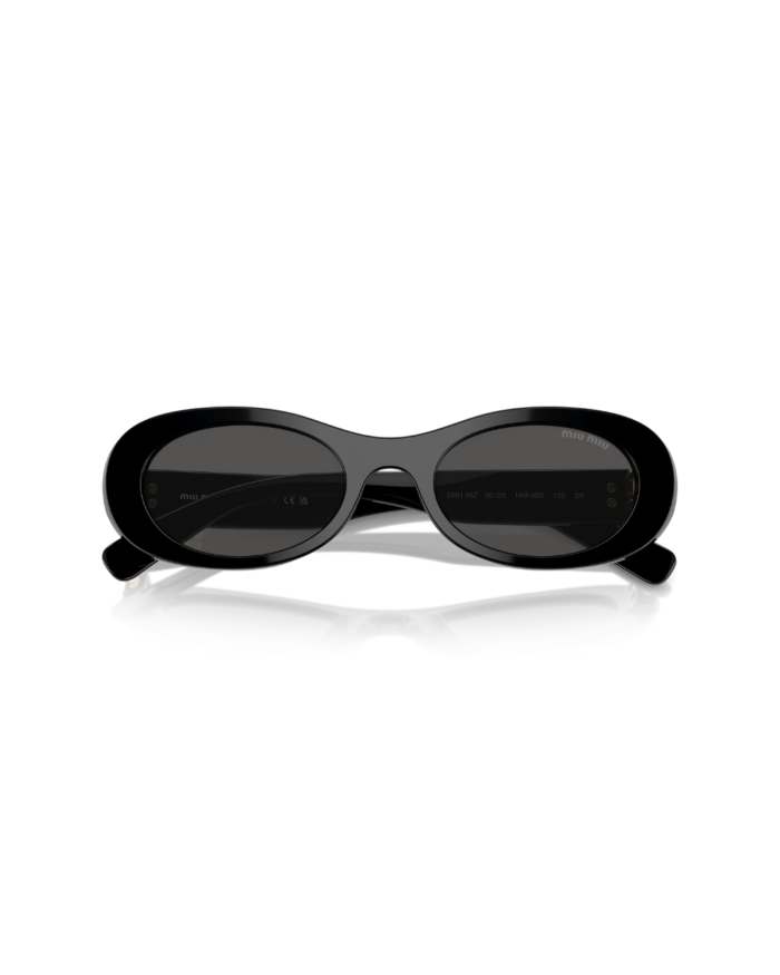 Lunettes Miu Miu MU 06ZS – couleur noire – Azzabi Optic