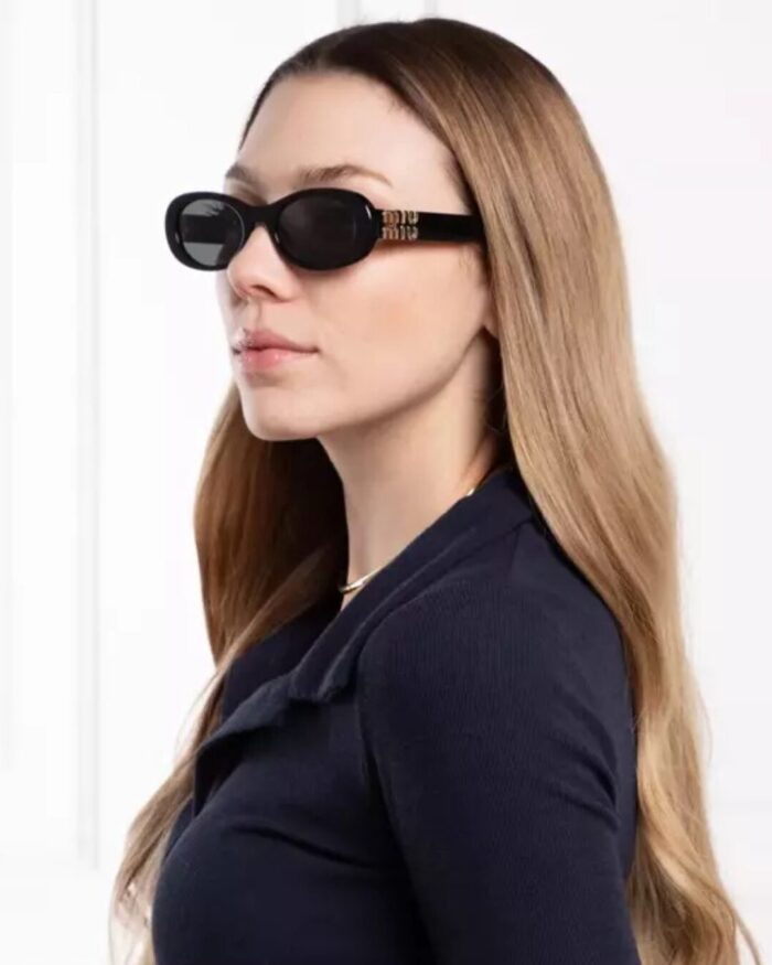 Lunettes Miu Miu MU 06ZS – couleur noire – Azzabi Optic