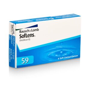 Lentille de vue Bausch & Lomb SofLens 59 myopie -1.00 à -9.00