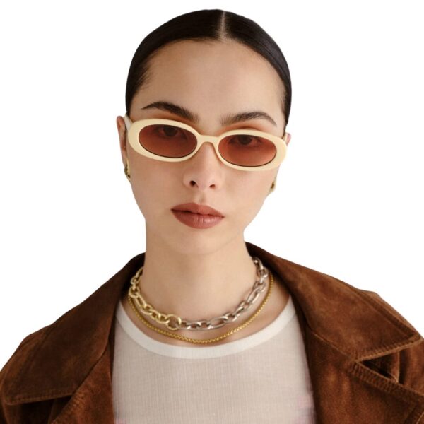 Lunettes Le Specs Outta Love - modèle ovale style années 90