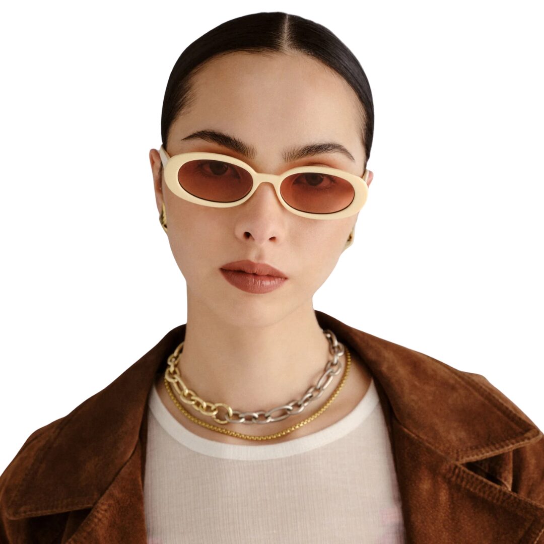 Lunettes Le Specs Outta Love - modèle ovale style années 90
