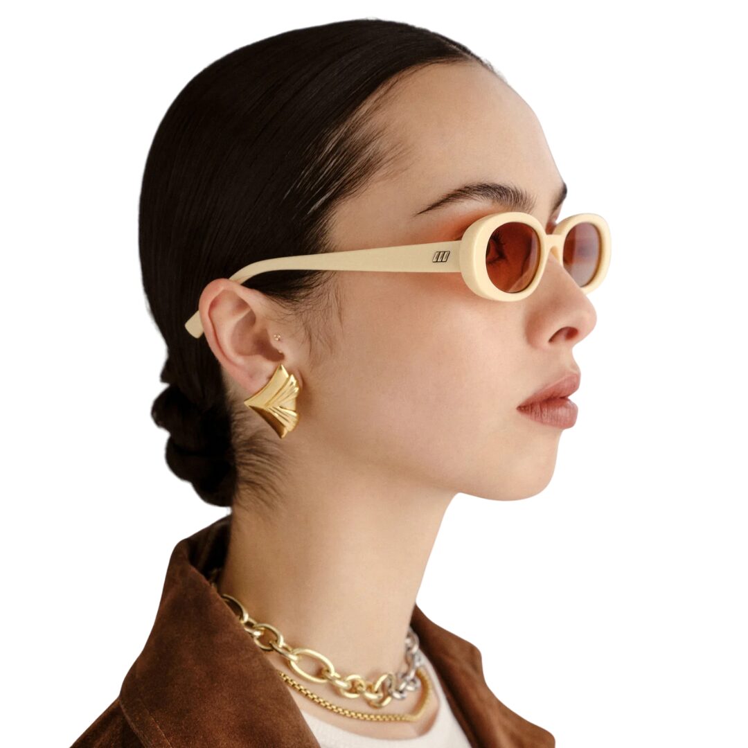 Lunettes Le Specs Outta Love - modèle ovale style années 90
