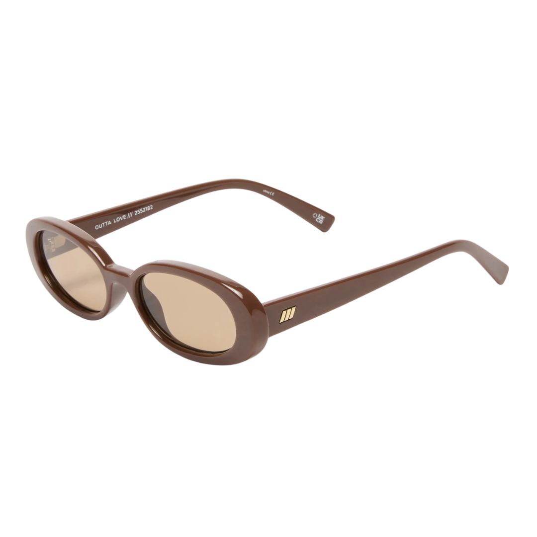Lunettes Le Specs Outta Love - modèle ovale style années 90