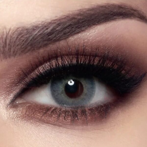 Lentilles de couleur Bella Elite Midnight Blue - effet naturel bleu intense sur yeux