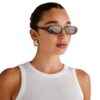 Lunettes Le Specs Outta Love - modèle ovale style années 90