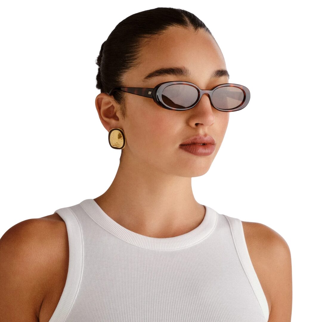Lunettes Le Specs Outta Love - modèle ovale style années 90