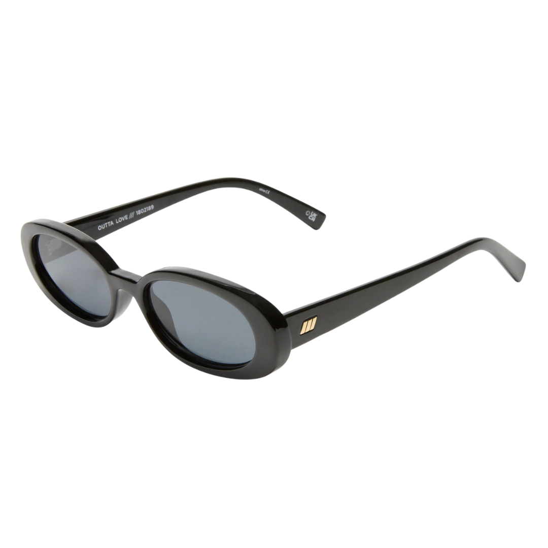 Lunettes Le Specs Outta Love - modèle ovale style années 90