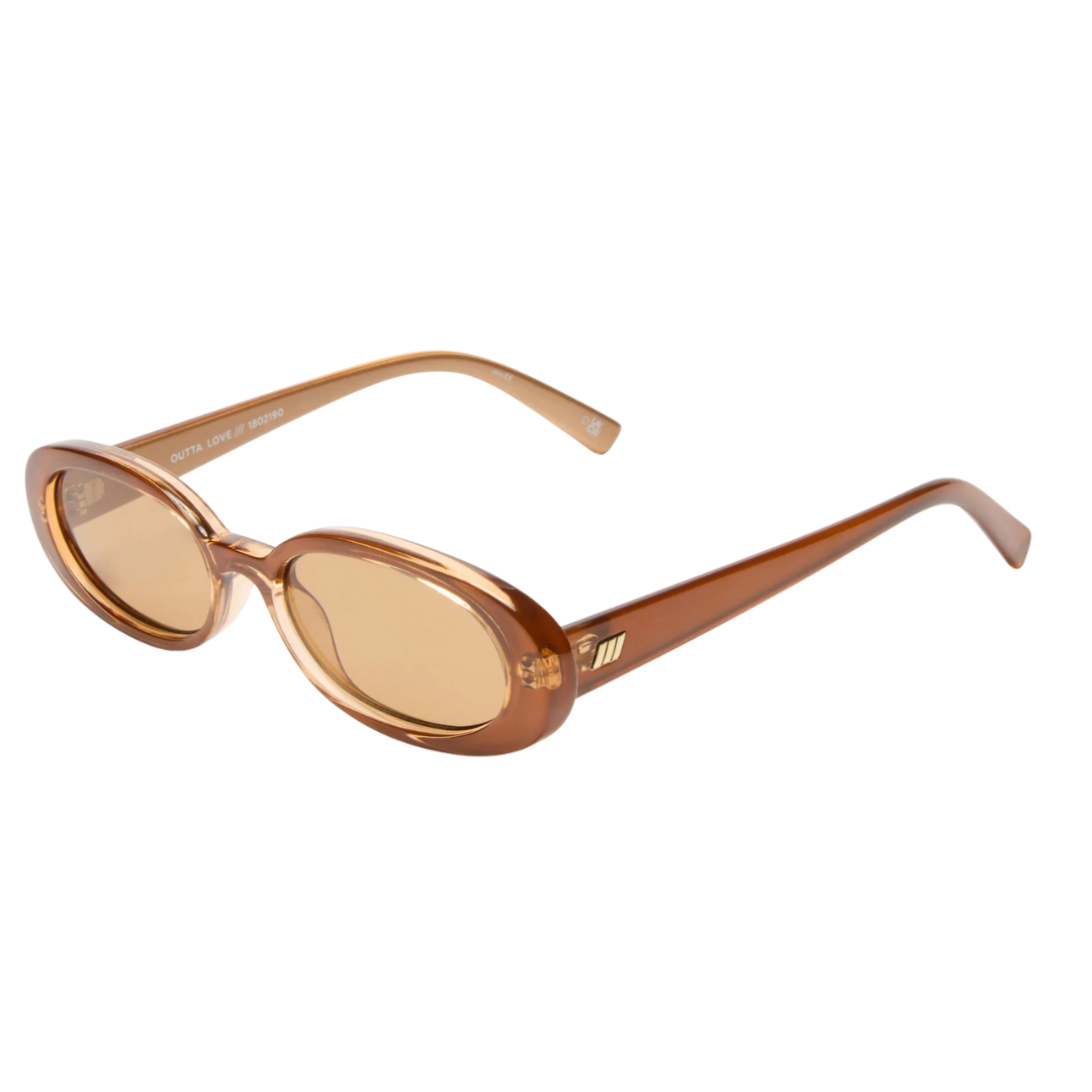 Lunettes Le Specs Outta Love - modèle ovale style années 90