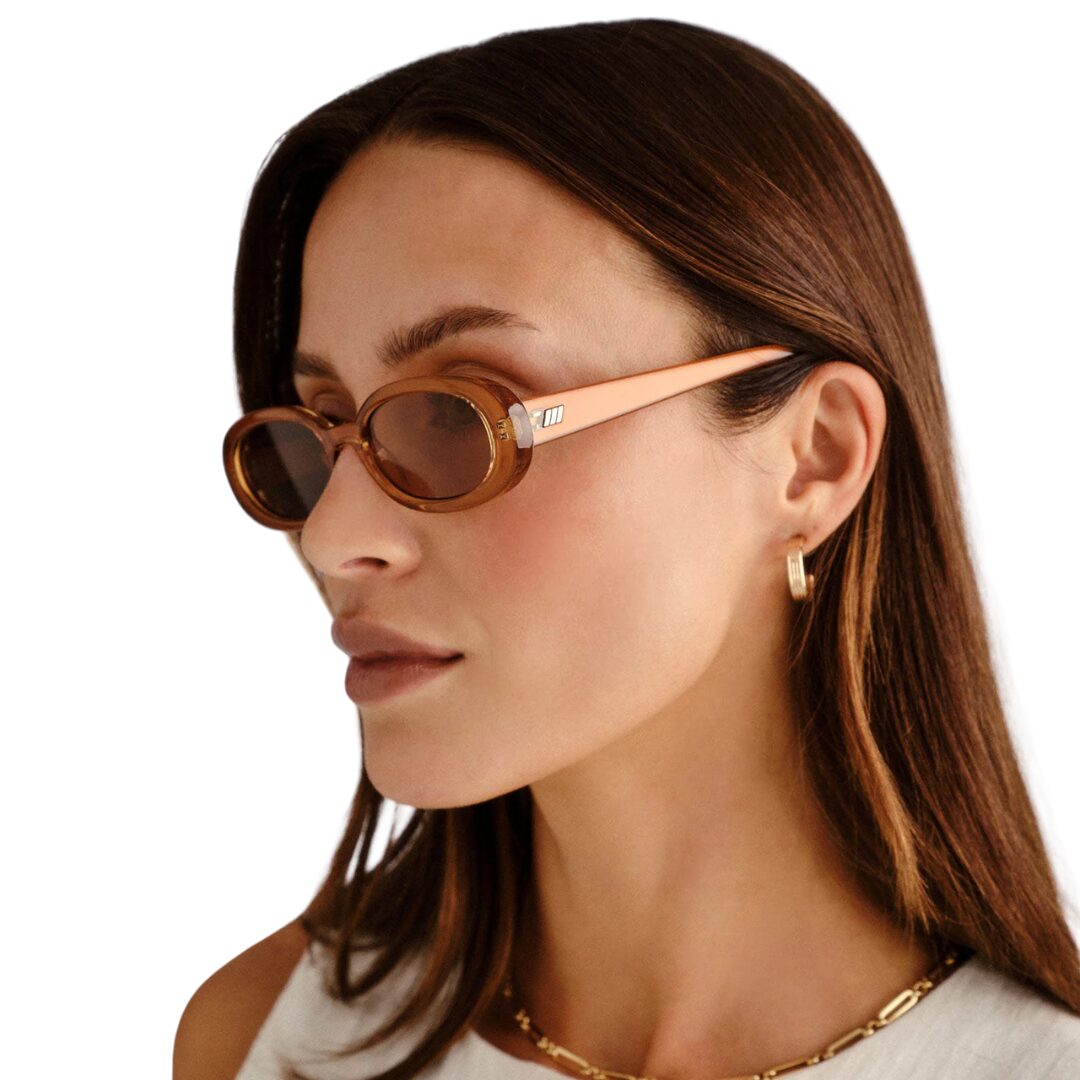 Lunettes Le Specs Outta Love - modèle ovale style années 90