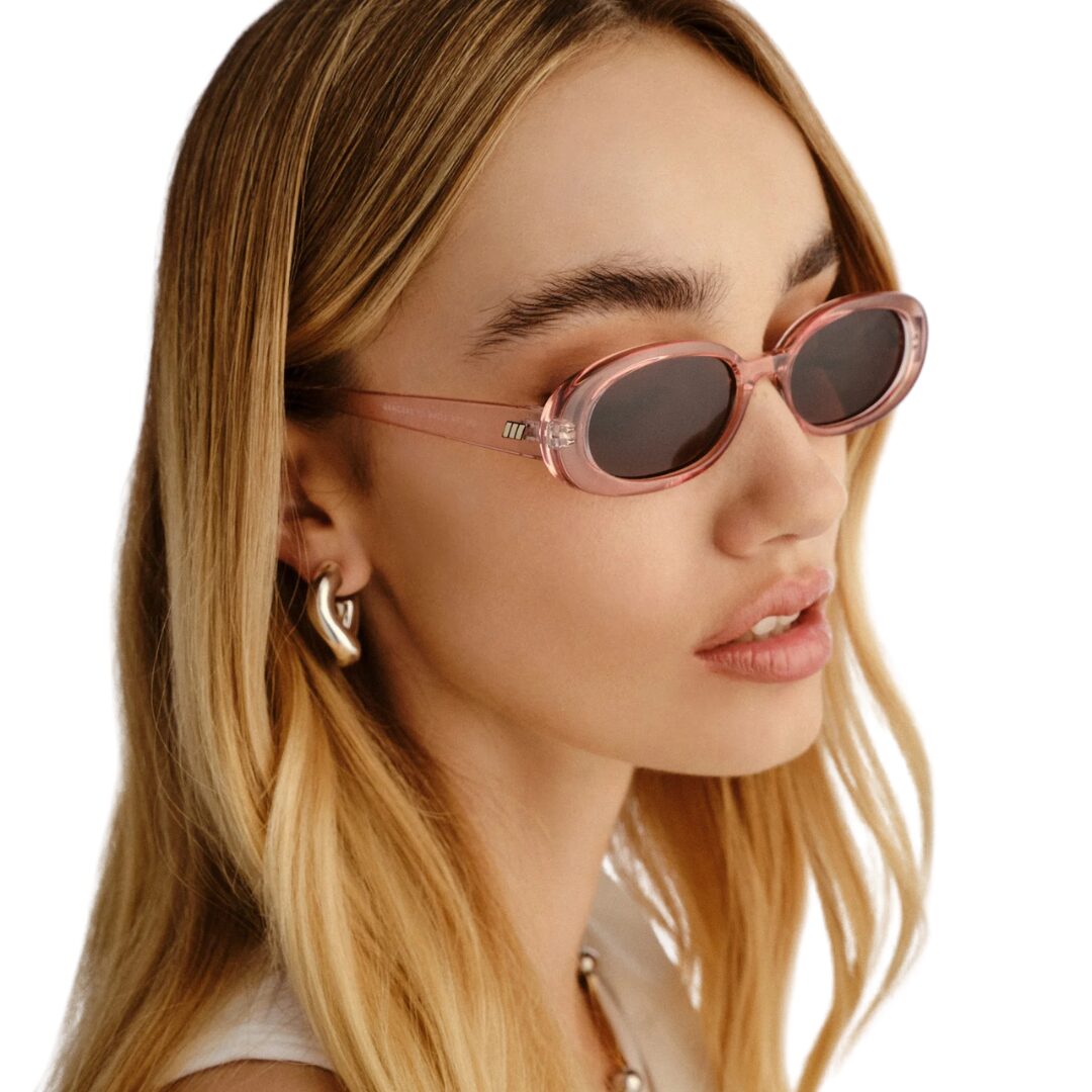Lunettes Le Specs Outta Love - modèle ovale style années 90