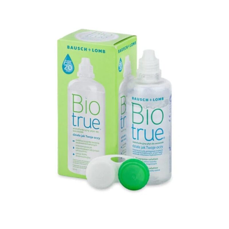 Solution entretien lentilles BIOTRUE Bausch & Lomb 300ml produit d'entretien lentilles contact