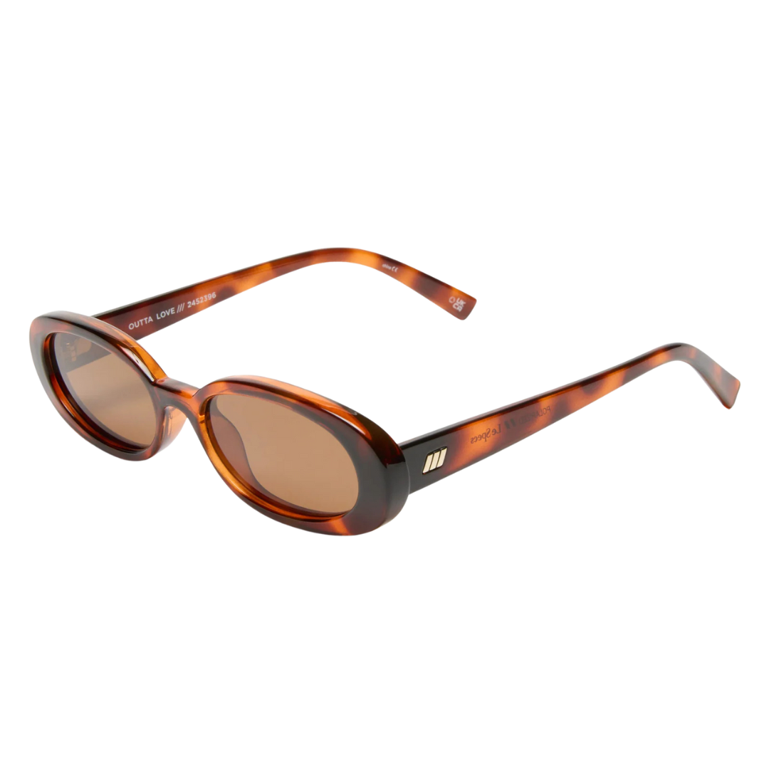 Lunettes Le Specs Outta Love - modèle ovale style années 90