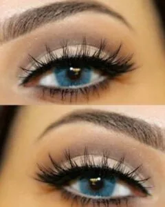 lentille de couleur Freshtone Aqua Blue