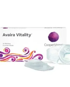 lentilles de vue Avaira CooperVision silicone hydrogel myopie boîte de 3