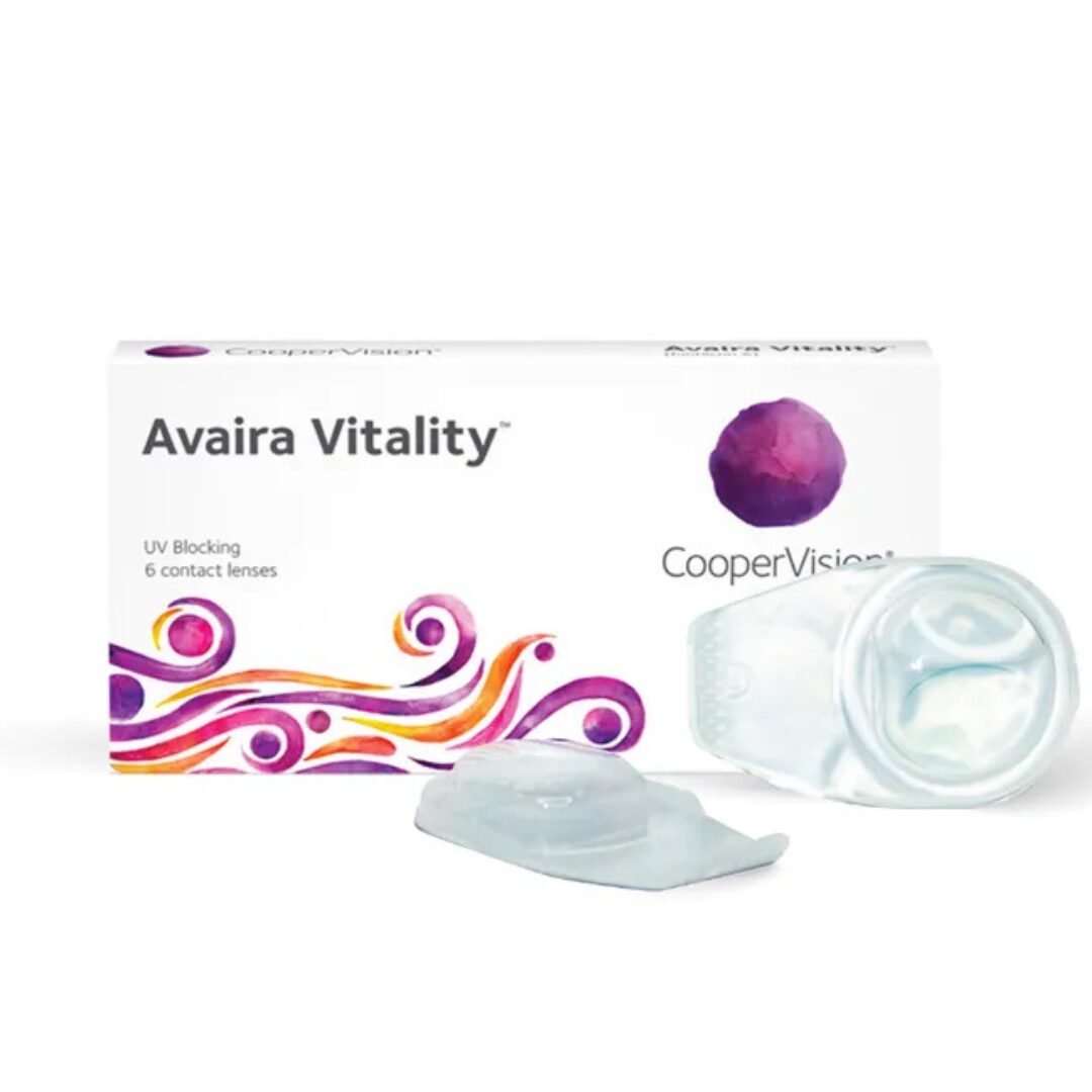 lentilles de vue Avaira CooperVision silicone hydrogel myopie boîte de 3