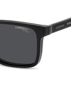 Lunettes de vue clip on Carrera CA8069/CS pour homme - Modèle carré noir avec système magnétique