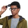 Lunettes de vue clip on Carrera CA8069/CS pour homme - Modèle carré noir avec système magnétique