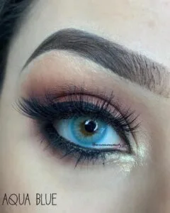 lentille de couleur Freshtone Aqua Blue