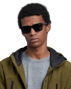 Lunettes de vue clip on Carrera CA8069/CS pour homme - Modèle carré noir avec système magnétique