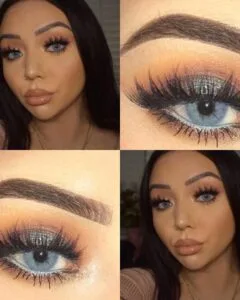 lentille de couleur Freshtone Aqua Blue