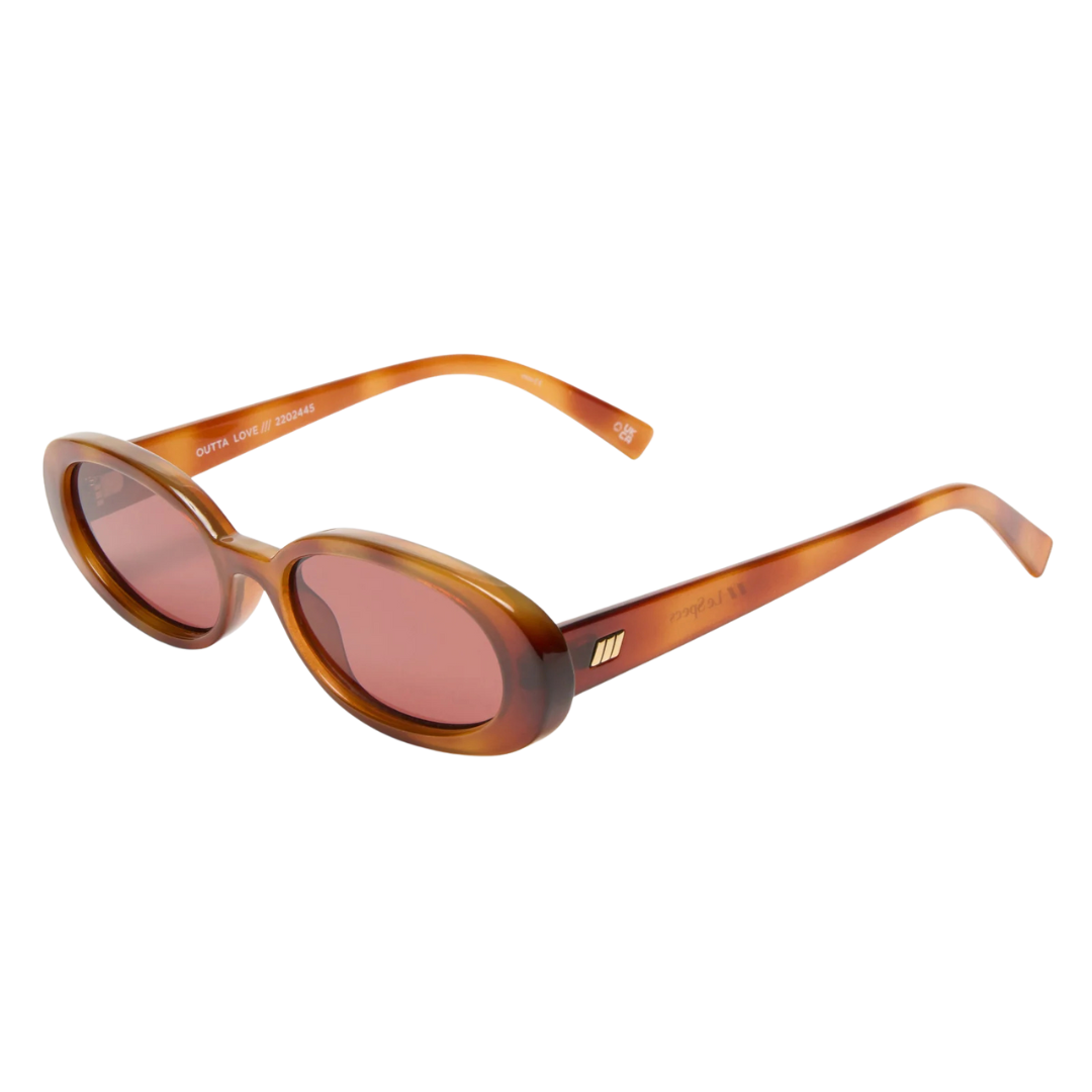 Lunettes Le Specs Outta Love - modèle ovale style années 90