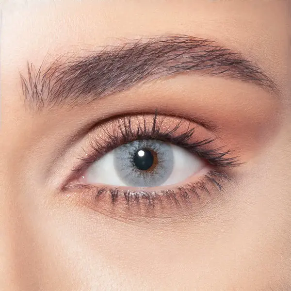 Lentilles de couleur Bella Diamond Gray Shadow chez AZZABI OPTIC