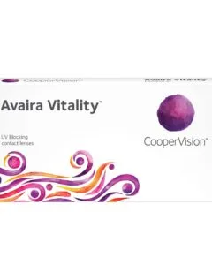 Lentilles Avaira CooperVision – boîte de 3 lentilles mensuelles hydrogel avec protection UV