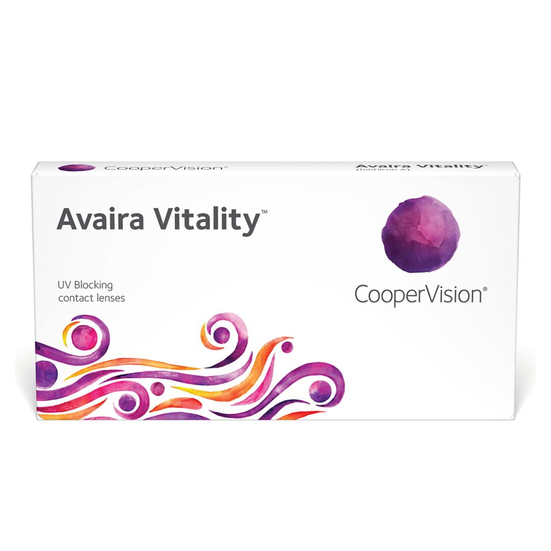 lentilles de vue Avaira CooperVision silicone hydrogel myopie boîte de 3