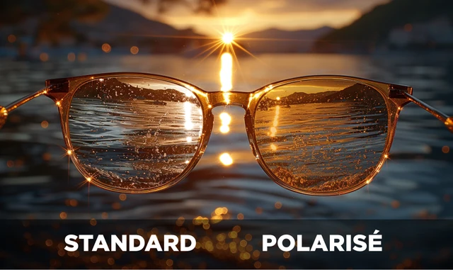 Lunettes de soleil polarisées homme avec protection UV 400 disponibles chez AZZABI OPTIC