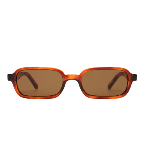 Lunettes de soleil LESPECS PILFERER couleur marron, modèle unisexe