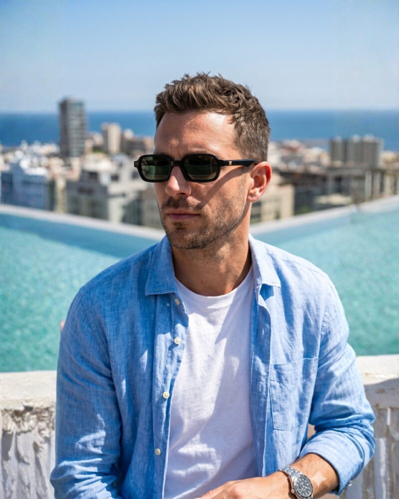 Lunettes de soleil Le Specs Pilferer homme et femme chez Azzabi Optic