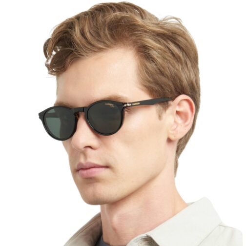 Clip on CARRERA CA297/CS monté sur lunettes de vue, système protection solaire pratique