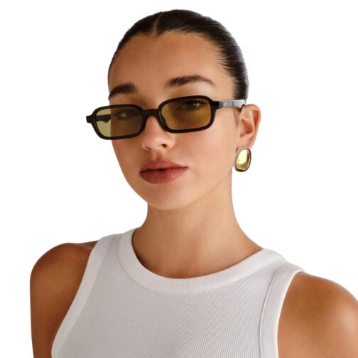 Lunettes de soleil LESPECS PILFERER couleur noire, modèle unisexe