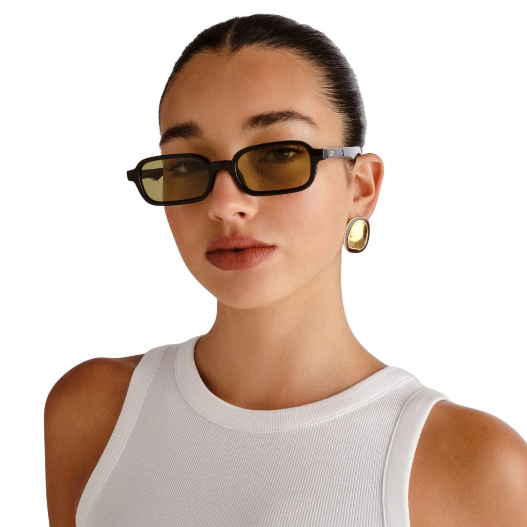 Lunettes de soleil LESPECS PILFERER couleur noire, modèle unisexe