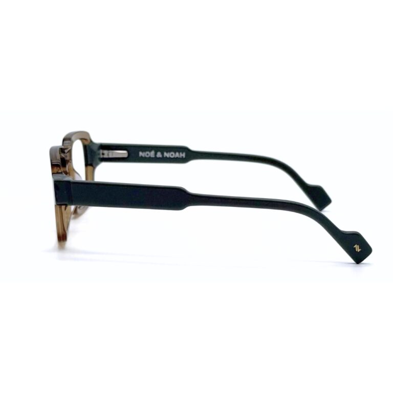 Lunettes de vue Noé & Noah modèle 12952M avec appliques solaires clip on polarisantes anti-UV