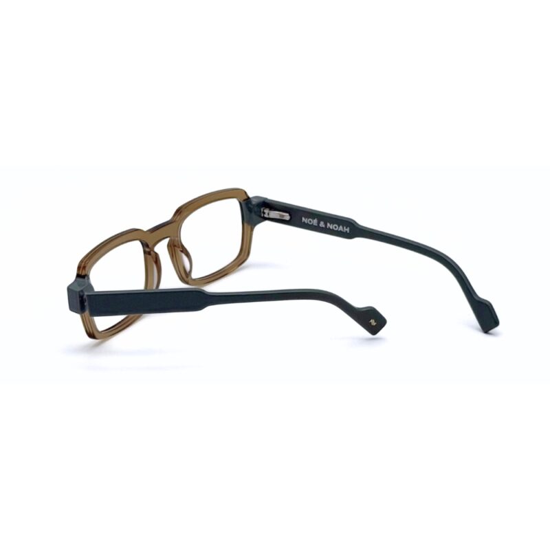 Lunettes de vue Noé & Noah modèle 12952M avec appliques solaires clip on polarisantes anti-UV