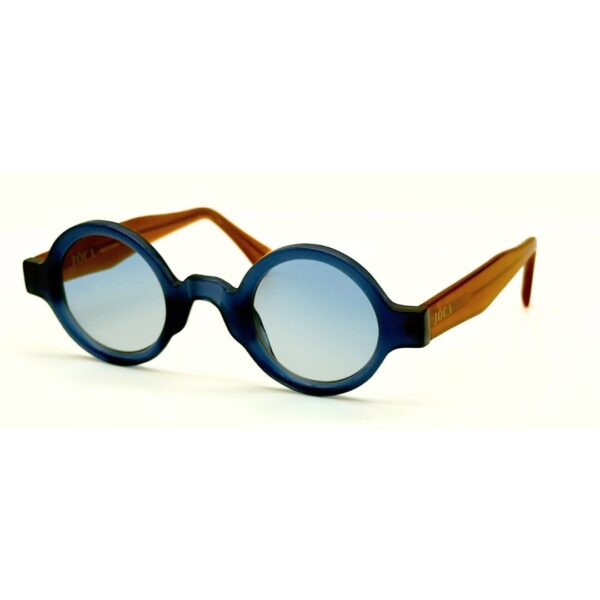 Lunettes de soleil JOCA MINI forme ronde artisanale - acétate mazzucheli fait main Tunisie - verres ZEISS