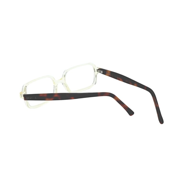 Lunettes de vue JOCA LILLY, modèle femme rectangulaire arrondi fabrication artisanale Tunisie