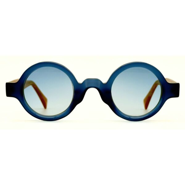 Lunettes de soleil JOCA MINI forme ronde artisanale - acétate mazzucheli fait main Tunisie - verres ZEISS