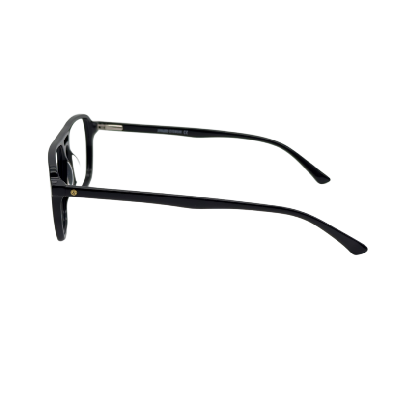 Clip on JOW&BRO C2020 pour lunettes de vue - AZZABI OPTIC Clip on JOW&BRO modèle C2020 monté sur lunettes de vue, protection polarisée anti-UV