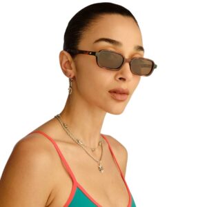Lunettes de soleil LESPECS PILFERER couleur marron, modèle unisexe