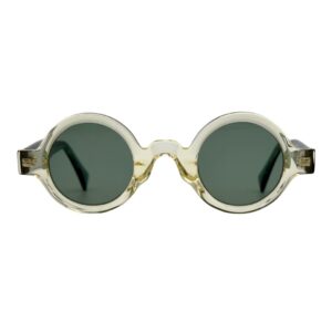 Lunettes de soleil JOCA MINI forme ronde artisanale - acétate mazzucheli fait main Tunisie - verres ZEISS
