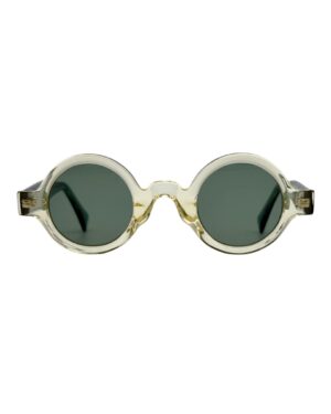 Lunettes de soleil JOCA MINI forme ronde artisanale - acétate mazzucheli fait main Tunisie - verres ZEISS