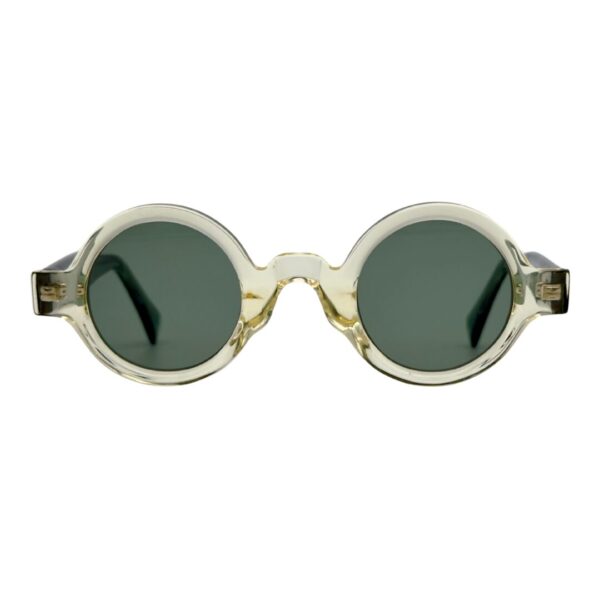 Lunettes de soleil JOCA MINI forme ronde artisanale - acétate mazzucheli fait main Tunisie - verres ZEISS
