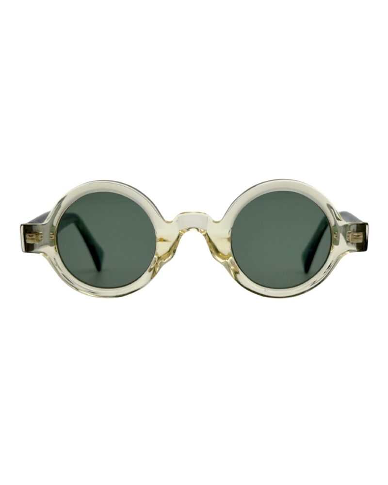 Lunettes de soleil JOCA MINI forme ronde artisanale - acétate mazzucheli fait main Tunisie - verres ZEISS
